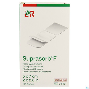Suprasorb f film cp steril    5x 7cm 100 20461
