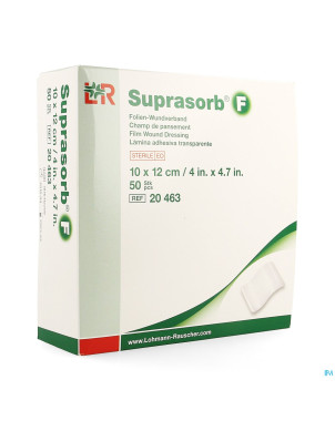 Suprasorb f film cp steril    10x12cm  50 20463