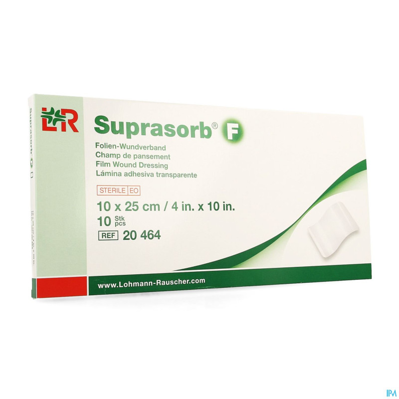 Suprasorb f film cp steril    10x25cm  10 20464