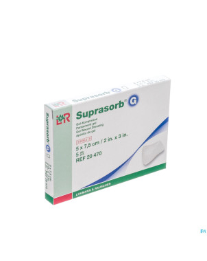 Suprasorb g gel cp steril    5x7,5cm   5 20470