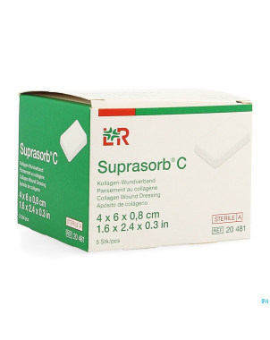 Suprasorb c cp steril    4x 6x0,8cm   5 20481