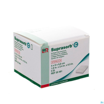 Suprasorb c cp steril    4x 6x0,8cm   5 20481