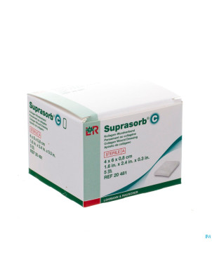 Suprasorb c cp steril    4x 6x0,8cm   5 20481