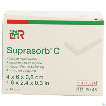 Suprasorb c cp steril    4x 6x0,8cm   5 20481