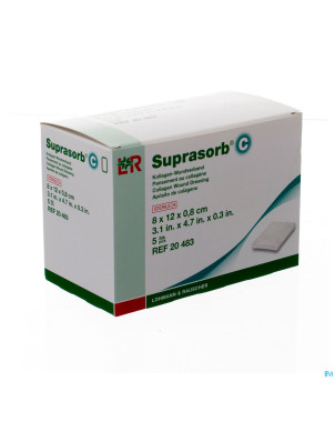 Suprasorb c cp steril    8x12x0,8cm   5 20483