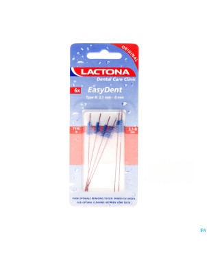 Lactona easydent c.clean 3,1-8mm 5