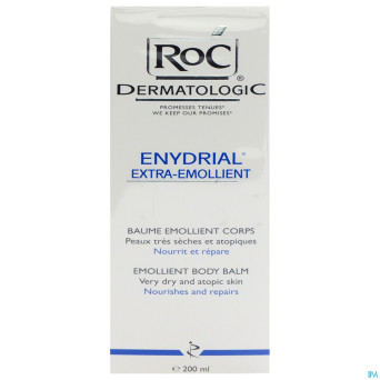 Roc enydrial extra-emollient baume corps 200ml