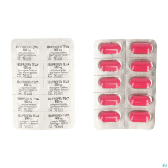 Ibuprofen teva comp  30 x 600 mg