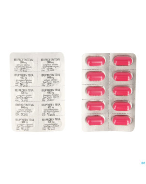 Ibuprofen teva comp  30 x 600 mg