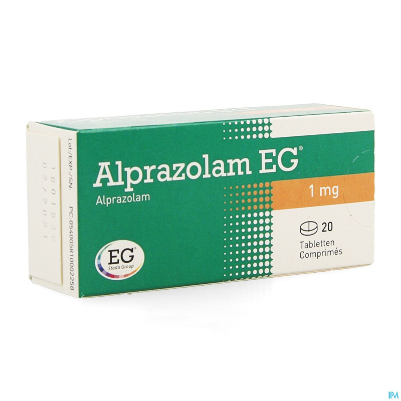 Alprazolam eg    comp 20x1,00mg
