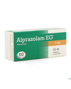 Alprazolam eg    comp 20x1,00mg