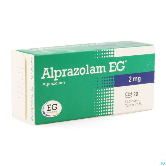Alprazolam eg    comp 20x2,00mg