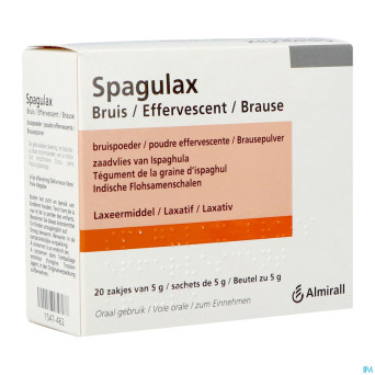 Spagulax efferv sach 20 x 5 g