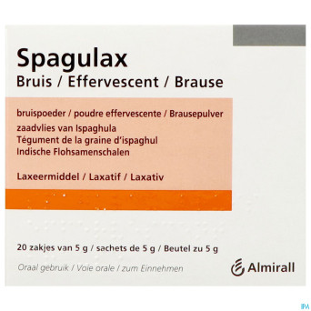 Spagulax efferv sach 20 x 5 g