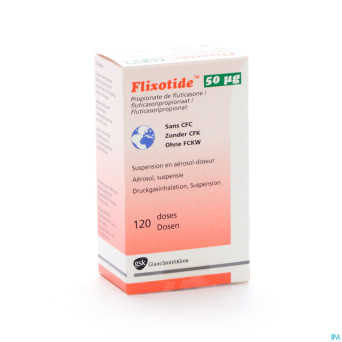 Flixotide inhalator 120 doses 50mcg