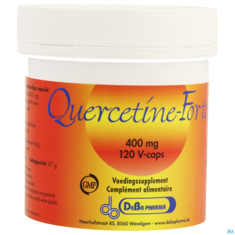 Quercetine forte    caps 120x400mg    deba