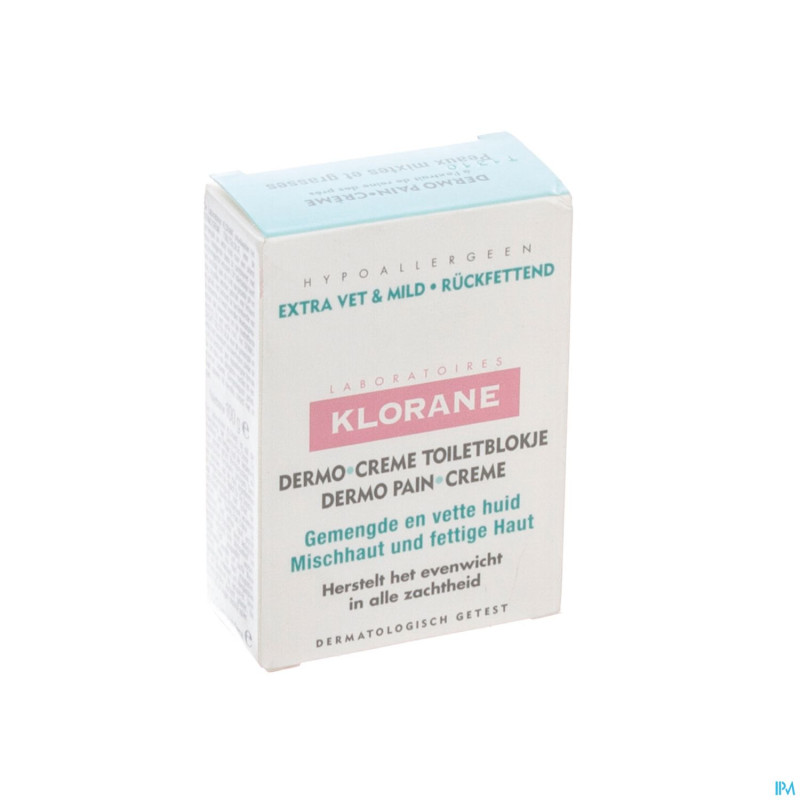 Klorane dermo pain peaux grasses    100g