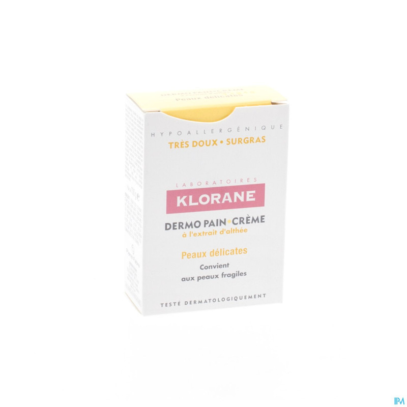 Klorane dermo pain peaux delicates    100g
