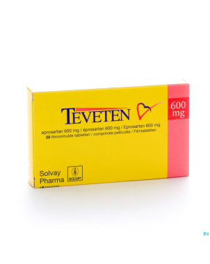 Teveten 600 comp 28 x 600 mg