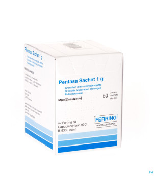Pentasa sach gran  50 x 1 g