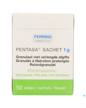 Pentasa sach gran  50 x 1 g