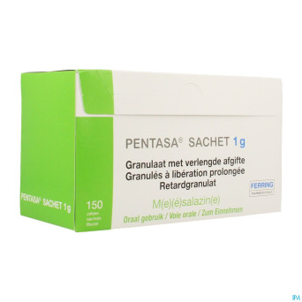 Pentasa sach gran 150 x 1 g