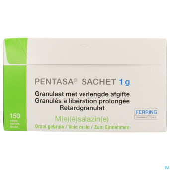 Pentasa sach gran 150 x 1 g