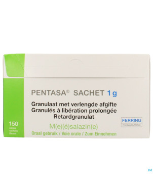 Pentasa sach gran 150 x 1 g