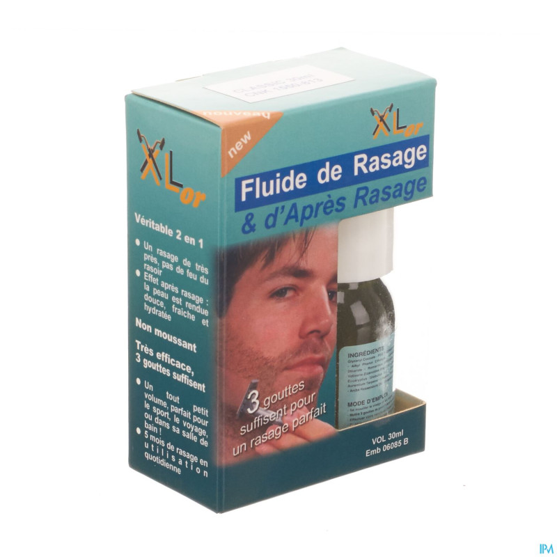 Xlor lotion rasage-apres rasage    30ml