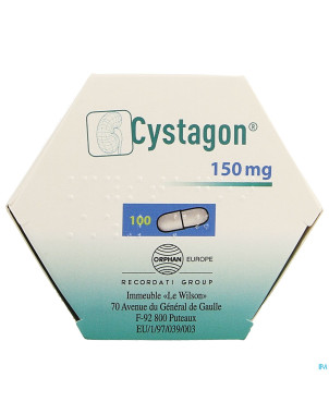 Cystagon caps 100 x 150 mg
