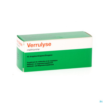 Verrulyse methionine nf drag. 40