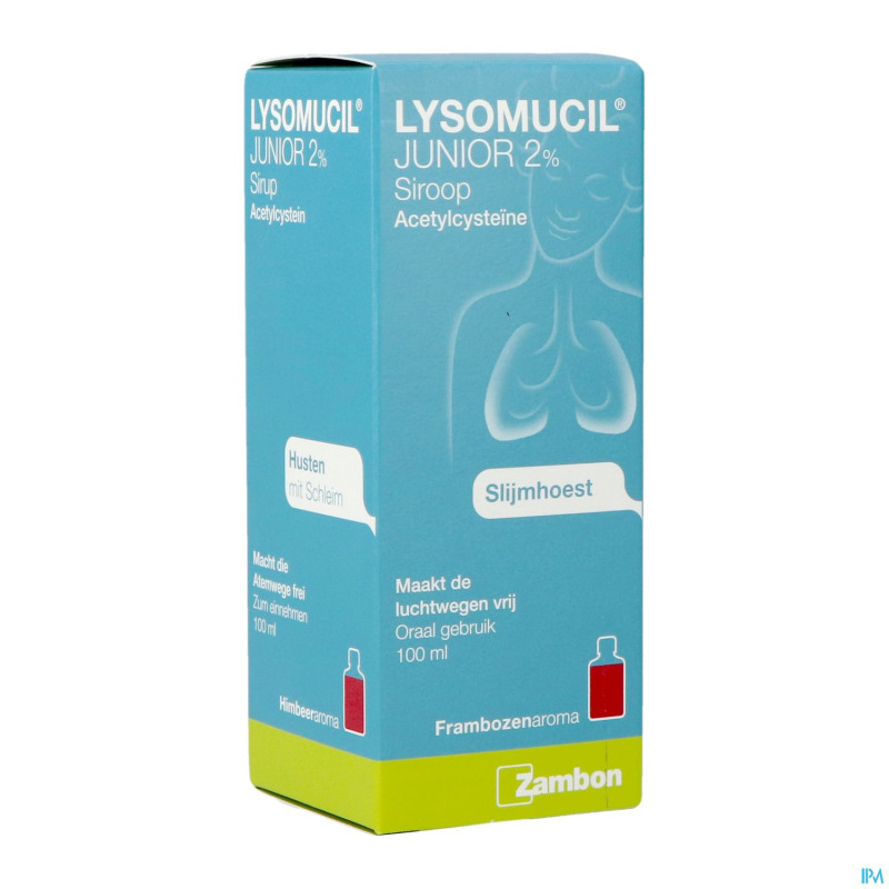 Lysomucil junior 2%    sirop 100ml