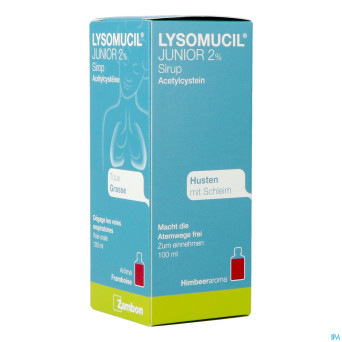 Lysomucil junior 2%    sirop 100ml