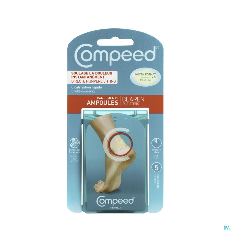 Compeed pansement ampoules medium 5