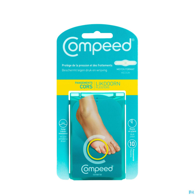 Compeed pansement cors medium 10
