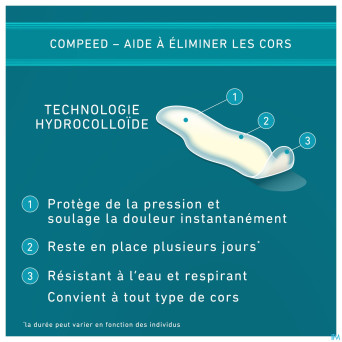 Compeed pansement cors medium 10