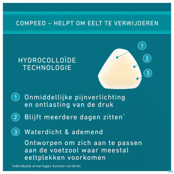 Compeed pansement durillons pieds medium  6