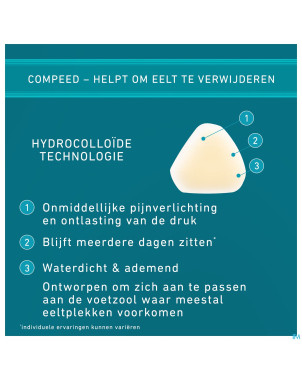 Compeed pansement durillons pieds medium  6