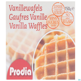 Prodia gaufre vanille+edulcorant 150g 5687 revogan