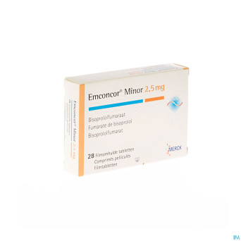 Emconcor minor 2,5 mg tabl 28x2,5mg