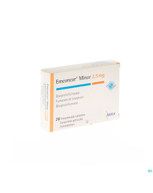 Emconcor minor 2,5 mg tabl 28x2,5mg