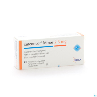 Emconcor minor 2,5 mg tabl 28x2,5mg