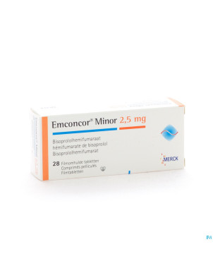 Emconcor minor 2,5 mg tabl 28x2,5mg