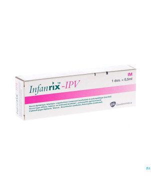 Infanrix ipv im seringue 1 dose 0,5ml