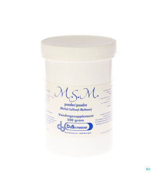 Msm pdr    soluble/ oplosb 500g    deba