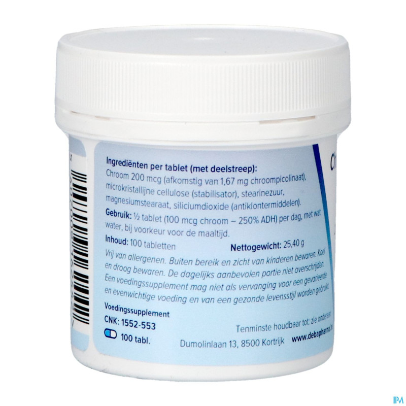 Chromium picco 200y    comp 100    deba