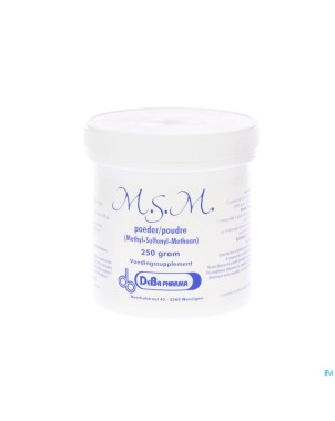 Msm pdr    soluble/ oplosb 250g    deba