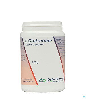 L-glutamine    pdr soluble 250g    deba