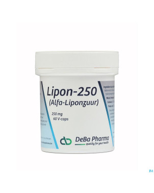 Lipon    caps 60x250mg    deba