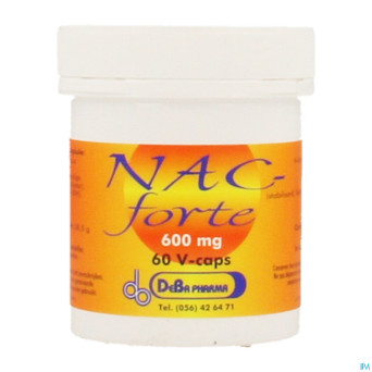 Nac n-acet.l cyst. forte    caps  60    deba